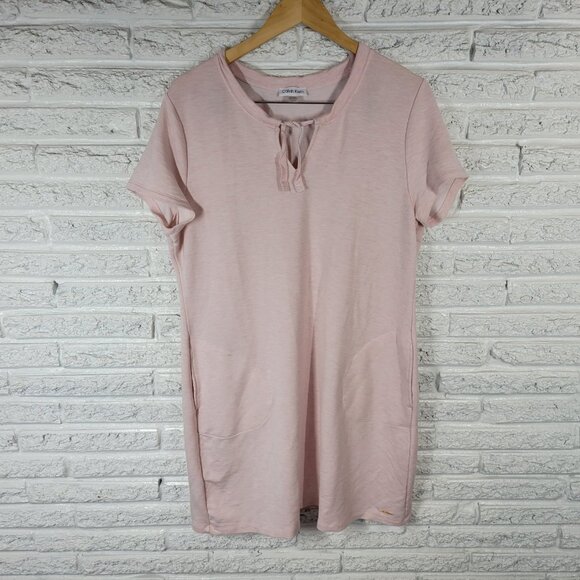 Calvin Klein Other - Calvin Klein Womens Swim Cover Up XL Pink Heather Pockets Soft Comfy PIN9E